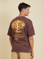T-SHIRT AZORES RUSTY MarrÓn