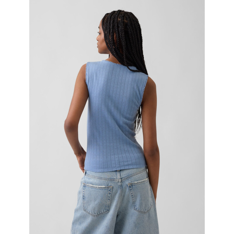 SL POINTELLE SHELL Light Blue