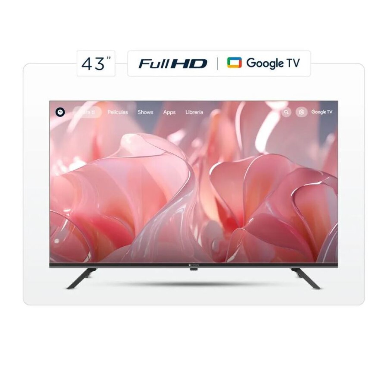 Smart TV 43" FHD Motorola Con Google TV 