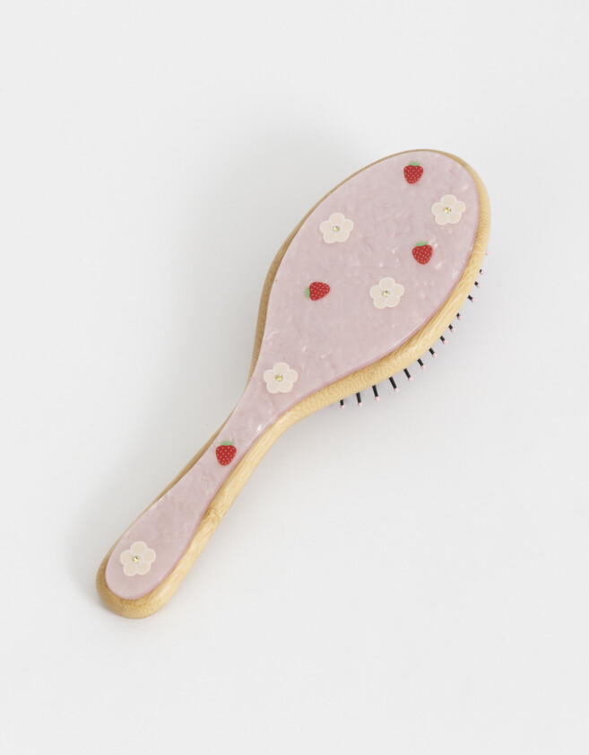 Cepillos y Peines Cepillo Redondo De Bamboo - Combinacion Multicolor