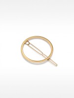 Pinza Circular Dorada dorado