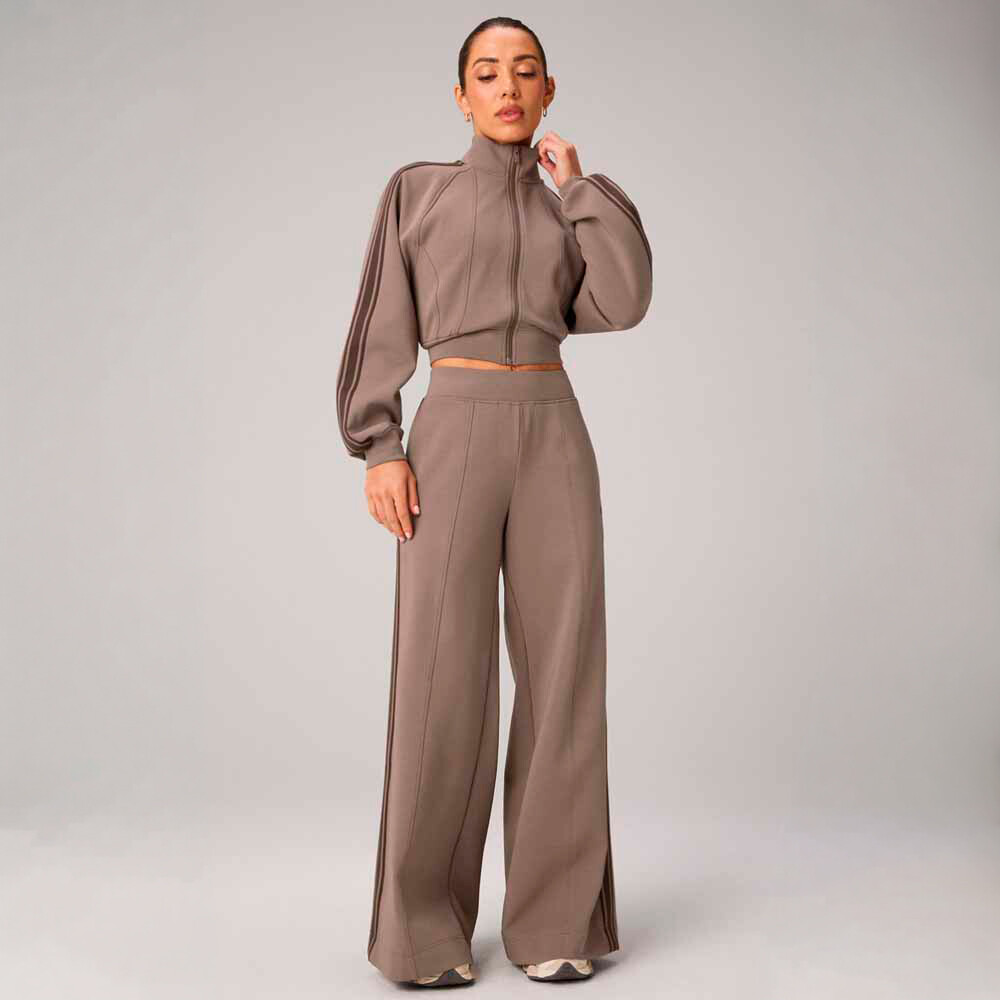 Casaca Elevated Track Jacket Mujer Desert Shadows/dark Sienna