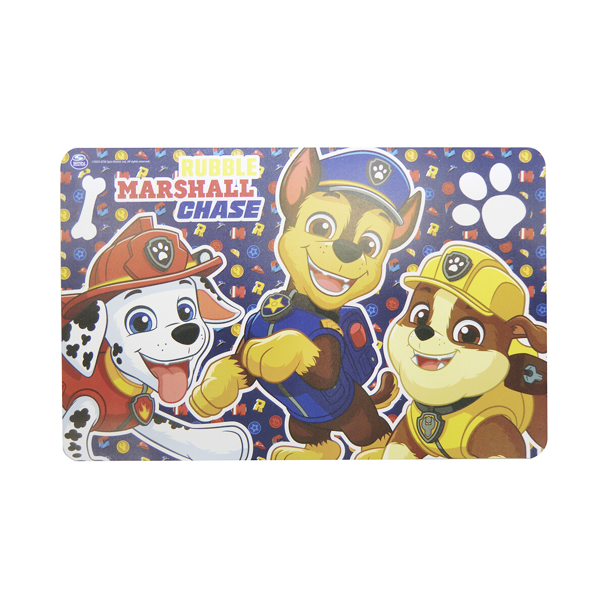 Individual Infantil Plástico Paw Patrol 27 x 42 cm - AZUL 