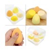 Pack x4 esponja para maquillaje Tono amarillo