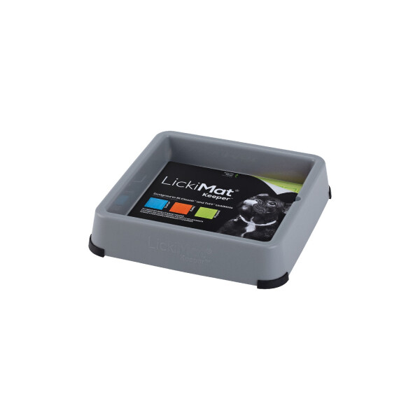 LICKIMAT KEEPER PARA PERROS GRIS LICKIMAT KEEPER PARA PERROS GRIS