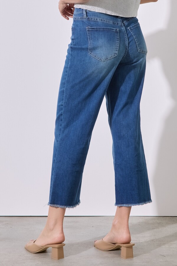 Jean Wide Crop JEAN