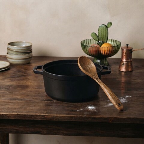 Cuchara de cocina madera de acacia Cuchara de cocina madera de acacia