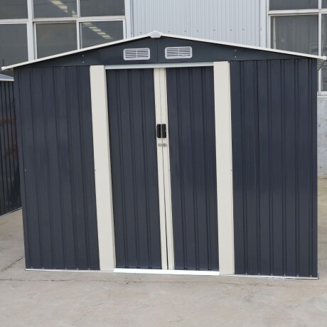 Caseta Galpon Jardin Lumax cumbria Gris Oscuro 204x270x206 Caseta Galpon Jardin Lumax cumbria Gris Oscuro 204x270x206