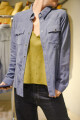 CAMISA PITA GAMUZA INDIGO