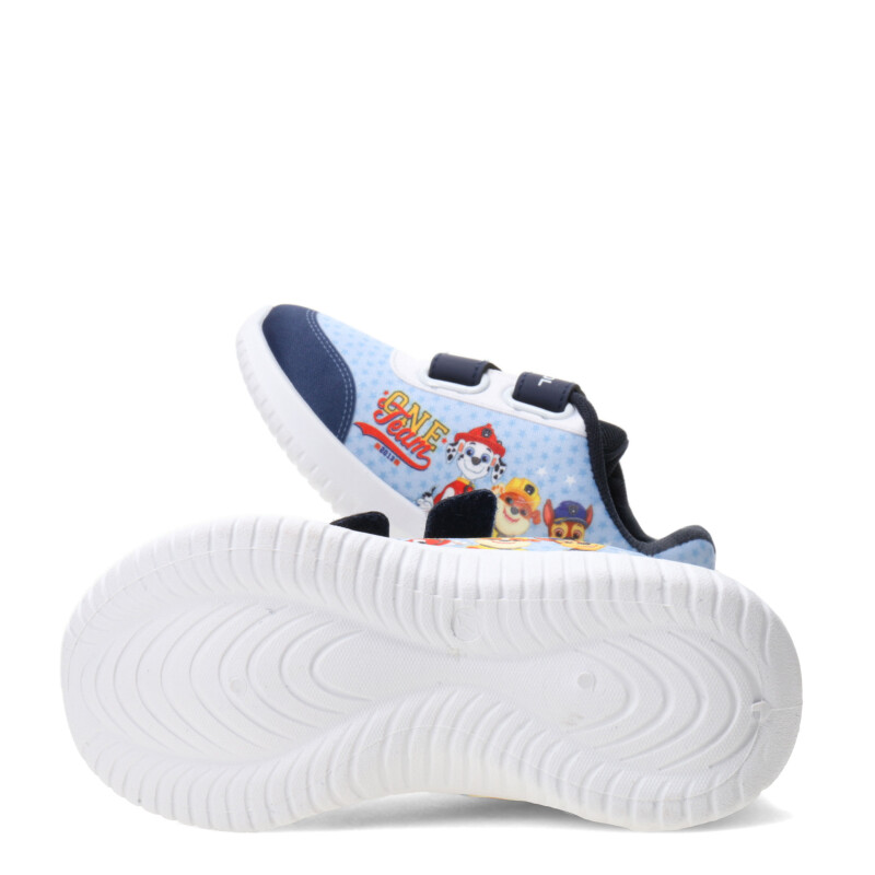 Championes de Niños Nickelodeon Paw Patrol One Team Celeste - Azul