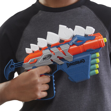 Pistola Lanzador de Dardos Nerf Dinosquad Stego-smash 001