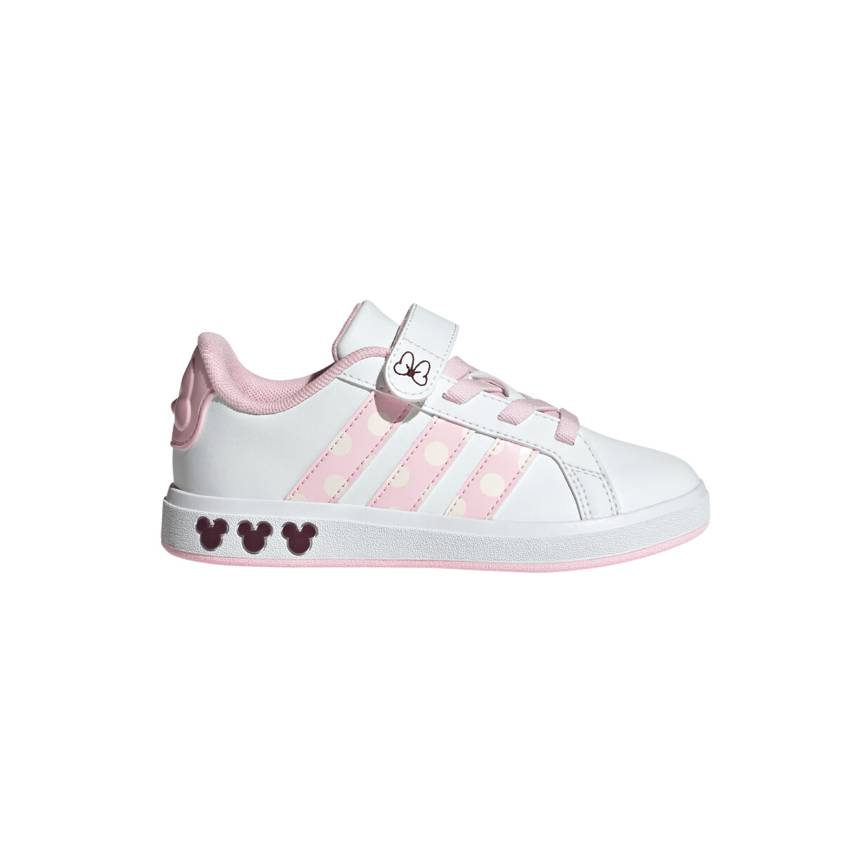 adidas DISNEY MINNIE MOUSE GRAND COURT - White & Pink 