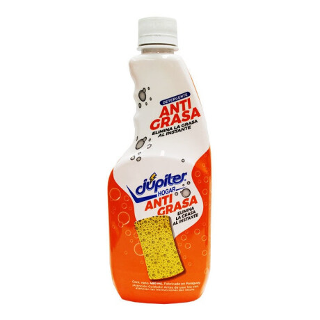 LIMPIADOR JUPITER ANTIGRASA 480 ML REPUESTO LIMPIADOR JUPITER ANTIGRASA 480 ML REPUESTO