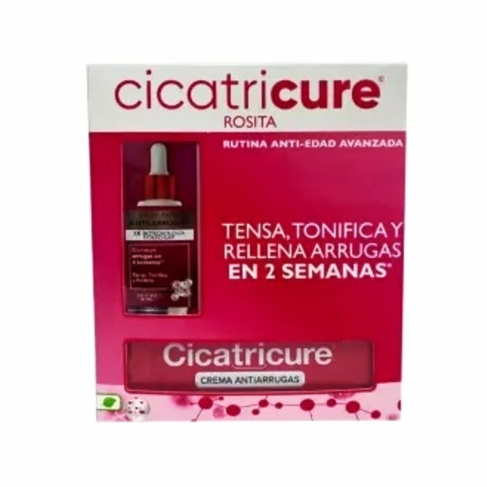 CICATRICURE SERUM ANTI AGE 30+CREMA 20% única