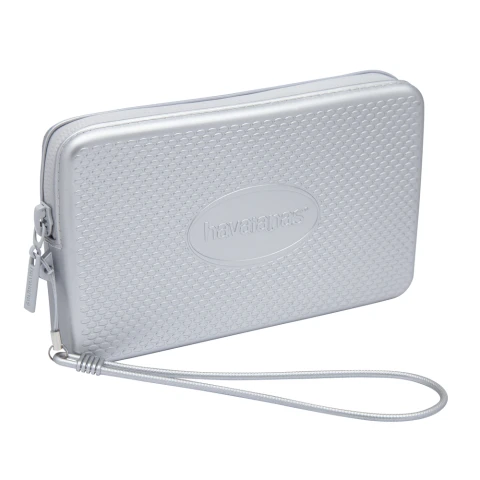 Mini Bag Metallic - Unisex Plateado