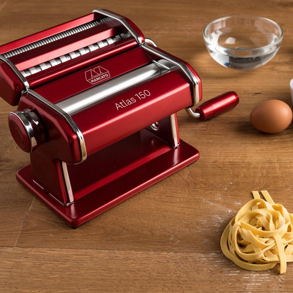 MARCATO MAQUINA PARA PASTA ATLAS 150 ROJO MARCATO MAQUINA PARA PASTA ATLAS 150 ROJO