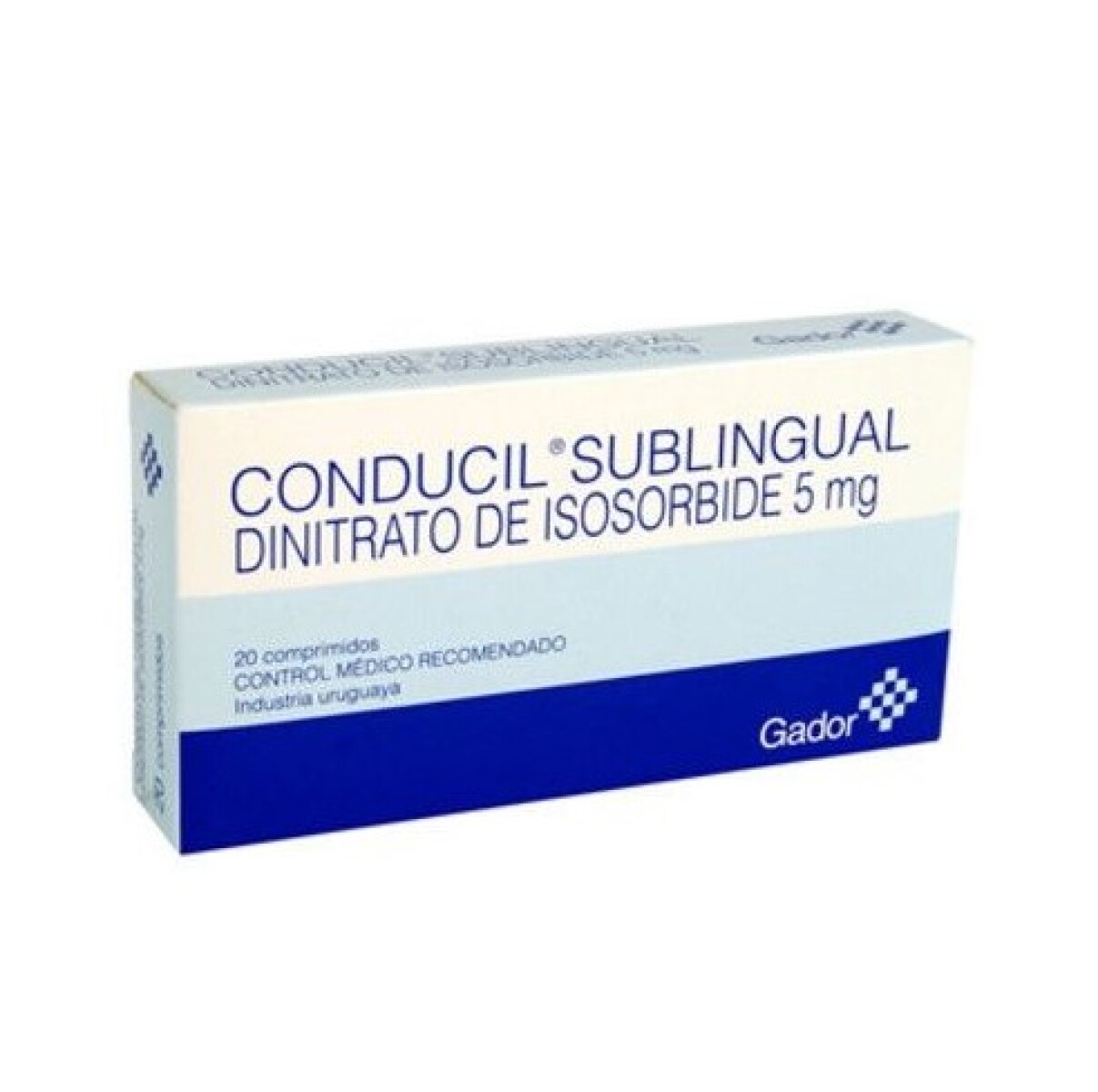Conducil Sublingual 5mg 20 Comprimidos 