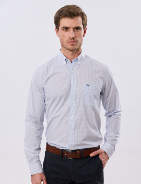 CAMISA CUADROS Azul