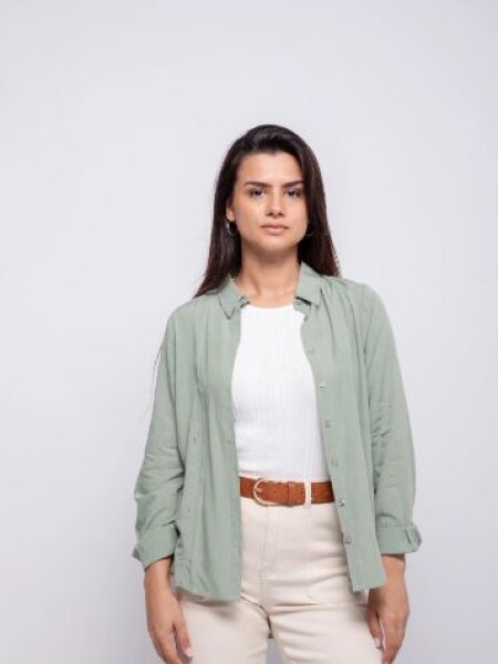 CAMISA ALLIE FOSSAN VERDE