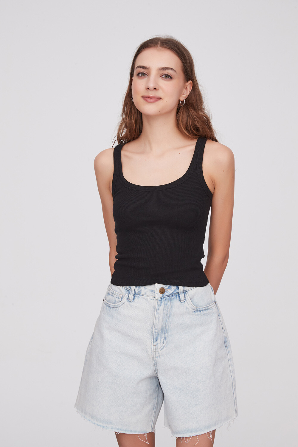 Musculosa Malisa Negro