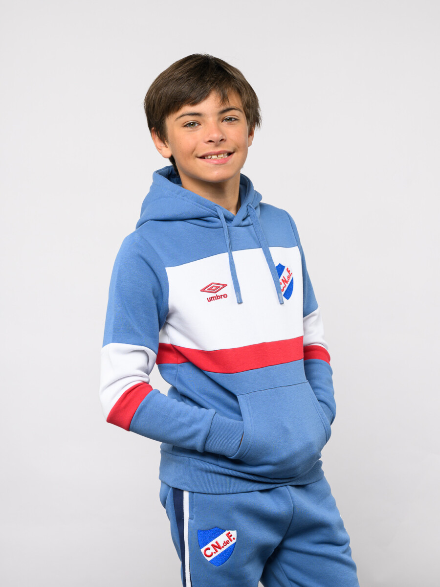 Canguro Hoodie Grav Nacional Oficial Junior - P94 