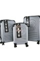 Set valijas ABS Gris