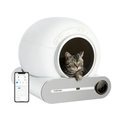 Arenero Caja Sanitario Caja Smart Inteligente App Wifi ARENERO SMART PARA GATOS JKQA001