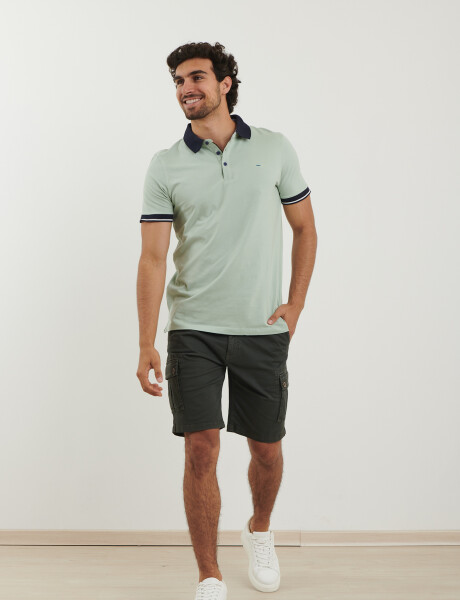 520974 REMERA HARRINGTON LABEL Verde