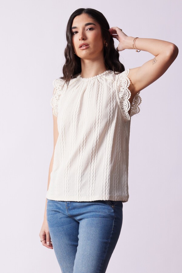 Blusa Puntilla CRUDO