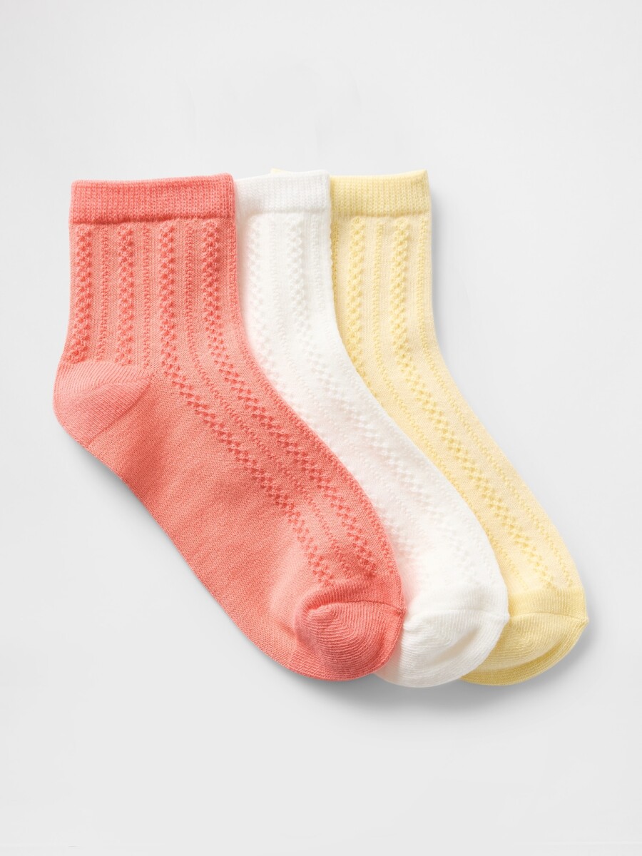 Medias Pack X3 Niña - Multi 1 