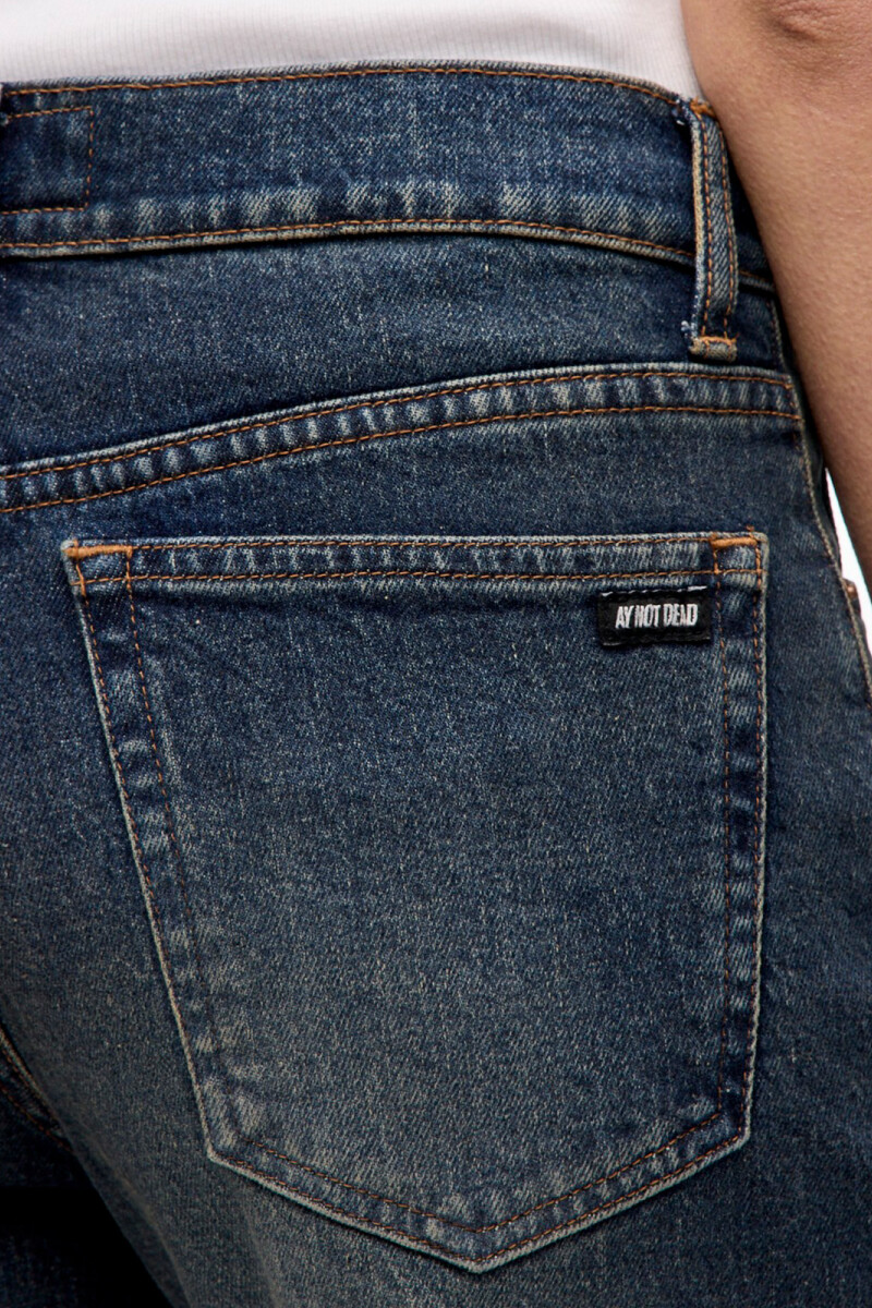 MID FLARE DARK BLUE Azul