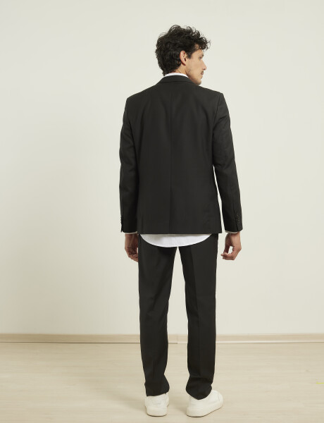 220262 TRAJE SLIM FIT HARRINGTON LABEL Negro