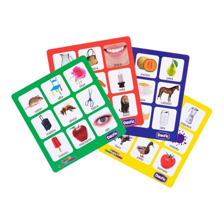 Juego Dactic Loteria Descubre la Rima Juego Dactic Loteria Descubre la Rima