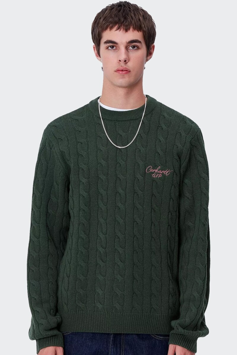 SIGNATURE SWEATER Verde