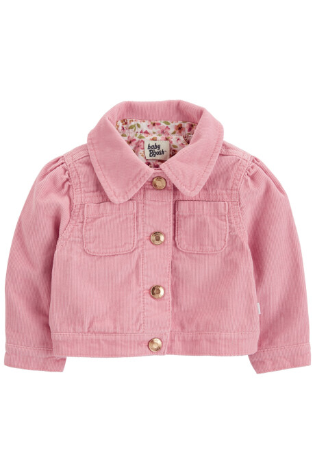 Campera de pana, rosada Campera de pana, rosada