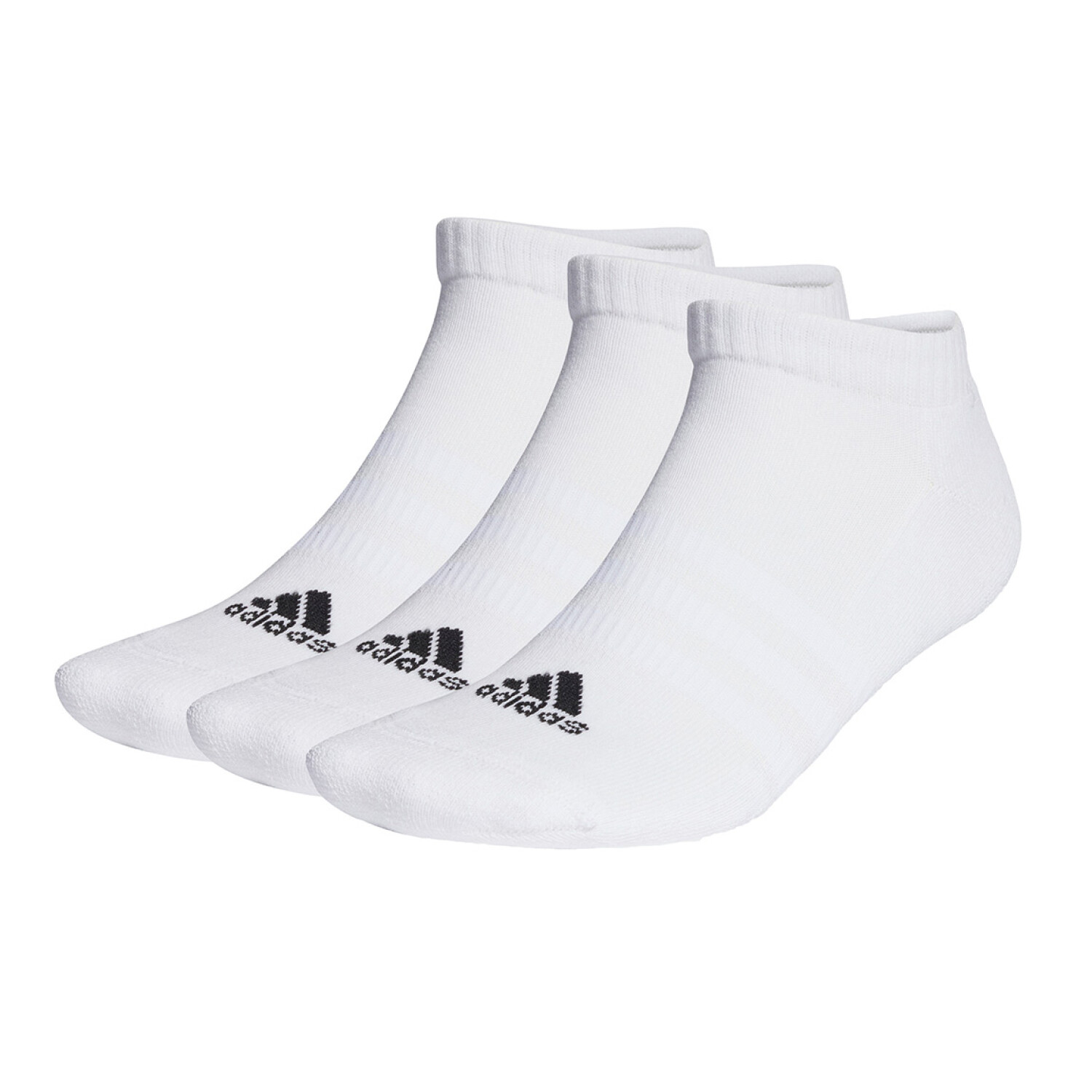 Medias Adulto Adidas Spw Low - Blanco-Negro — Macri Sport Center
