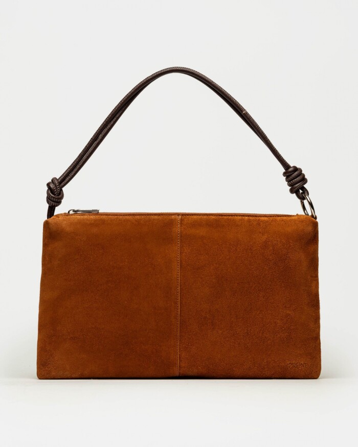 Mini bag Parf en cuero gamuza Oxido