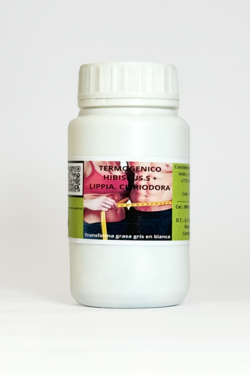 Hibiscus Sabdariffa + Lippia Citridora 60 cápsulas