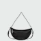 Longchamp -Cartera pequeña de cuero, Smile Negro