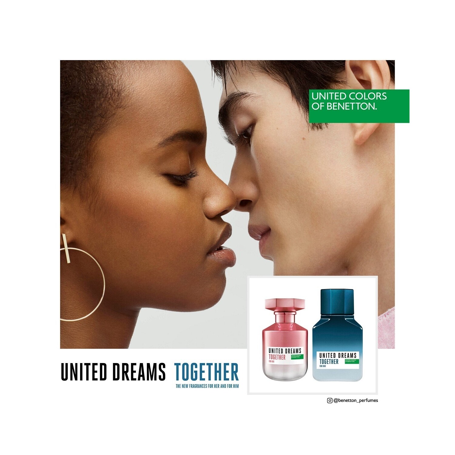 Perfume Benetton United Dreams Together For Him 100ml Original Electroventas