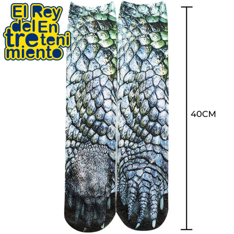 Medias Largas Animadas Diseño Animales Pack X3 20cm Dep006006-x3