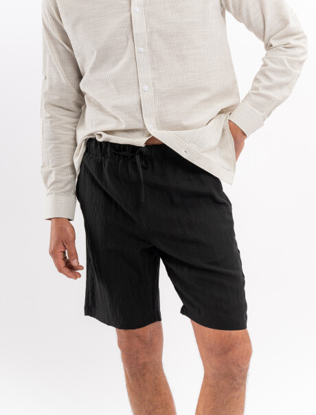 Short rustico negro