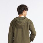 Quiksilver Buzo Polar con Capucha BASIC HOOD ZIP Hombre - Marrón Marron