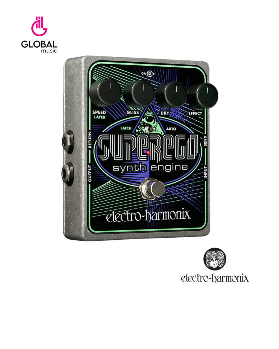 PEDAL EHX SUPEREGO + SYNTH ENGINE / MULTI EFFECT 