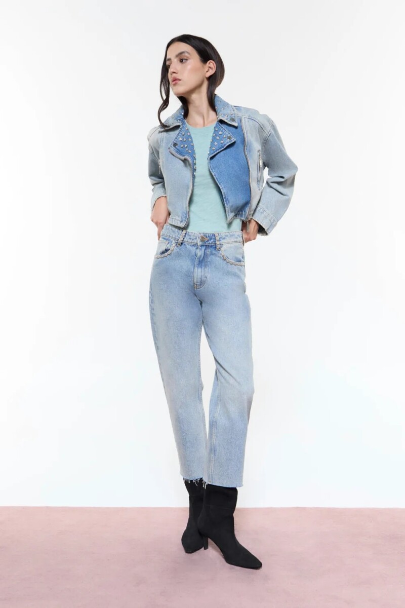 JEAN DENIM VIRGINIA Celeste