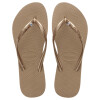Ojotas Havaianas Slim Crystal Swarovski II Dorado