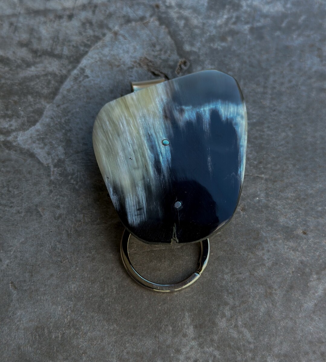 Handbag Key Chain Square - Guampa Oscura 
