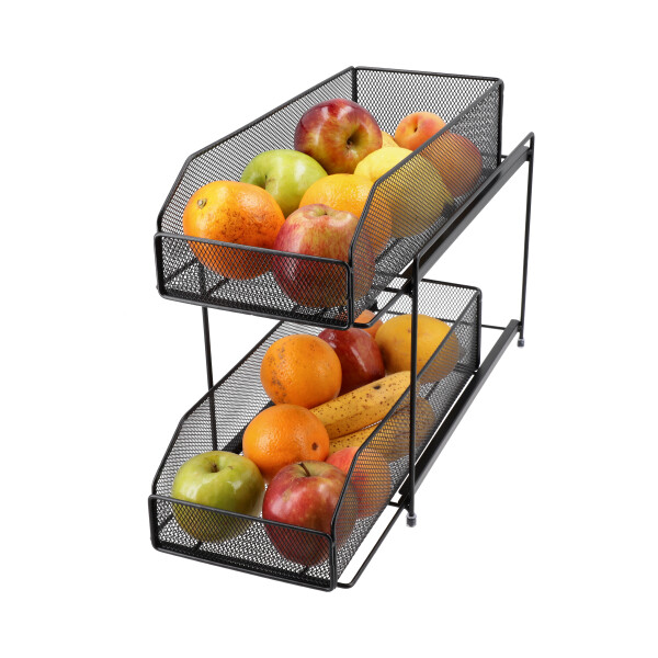 Organizador De Cocina Bajo Mesada Alacena 2 Estantes Cajones CAN010 Organizador De Cocina Bajo Mesada Alacena 2 Estantes Cajones CAN010