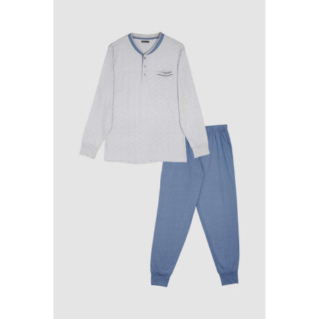 Pijama hombre dante Azul