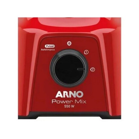 LICUADORA ARNO POWERMIX 550W 2 LTS. 2 VEL. ROJA LICUADORA ARNO POWERMIX 550W 2 LTS. 2 VEL. ROJA